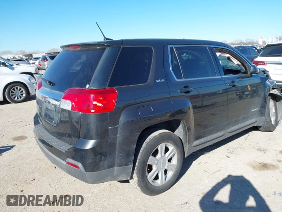 2014 GMC Terrain SLE with VIN 2GKALMEK9E6150768, listed as a IAAI auction lot 41162267 with Not Provided miles. Bid and sale history available at carsss.com. Image 4.