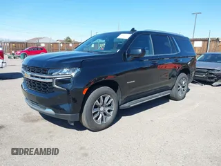 2023 Chevrolet Tahoe LS with VIN 1GNSKMKD1PR507609, listed as a IAAI auction lot 41591226 with 9,292 mi miles and . Bid and sale history available at DreamBid. Image 2.