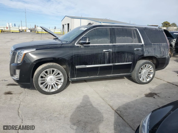 2018 Cadillac Escalade Platinum with VIN 1GYS4DKJ3JR133000, listed as a Copart auction lot 84537584 with 103,735 mi miles and Clean Title. Bid and sale history available at carsss.com. Image 1.