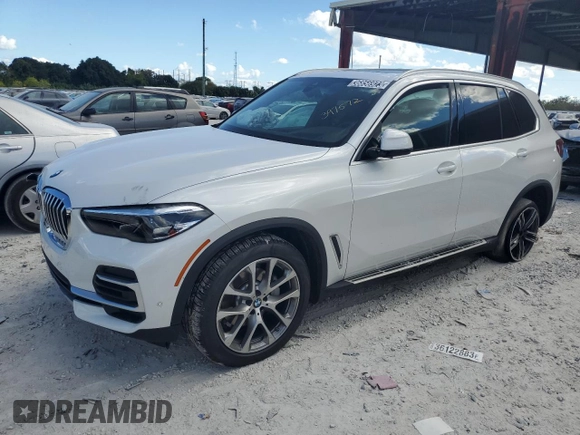 2023 BMW X5 xDrive40i with VIN 5UXCR6C04P9P82938, listed as a Copart auction lot 36856923 with 0 mi miles. Bid and sale history available at carsss.com. Image 1.