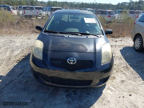 2007 Toyota Yaris with VIN JTDJT923775083298, listed as a IAAI auction lot 41779326 with 160,670 mi miles. Bid and sale history available at carsss.com. Image 6.