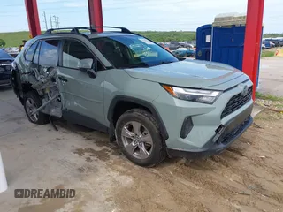 2022 Toyota RAV4 Hybrid XLE with VIN JTMRWRFV9NJ054668, listed as a IAAI auction lot 42606261 with 61,794 mi miles and . Bid and sale history available at DreamBid. Image 1.