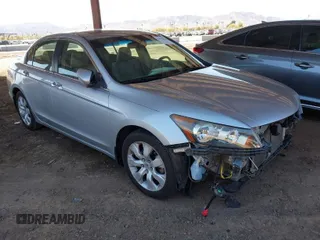 2009 Honda Accord EX-L with VIN 1HGCP36839A021991, listed as a IAAI auction lot 41778441 with 98,748 mi miles and . Bid and sale history available at DreamBid. Image 1.