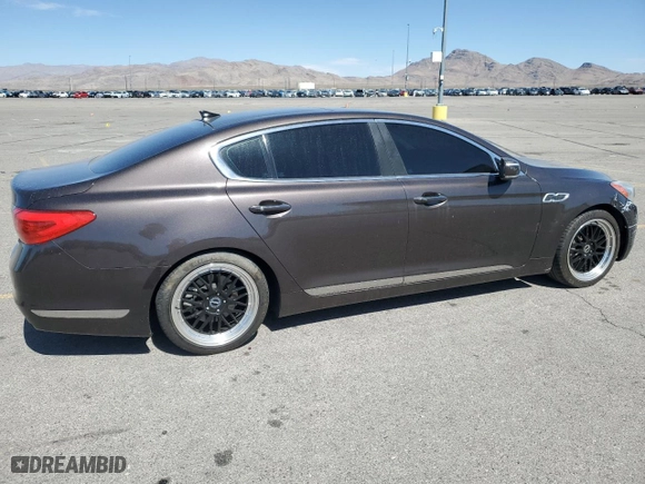 2015 Kia K900 Premium with VIN KNALU4D40F6023805, listed as a Copart auction lot 71848724 with 103,400 mi miles and Clean Title. Bid and sale history available at carsss.com. Image 3.