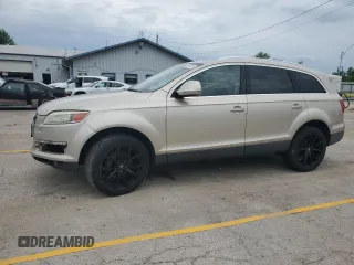 2007 Audi Q7 Premium with VIN WA1BY74L67D040062, listed as a Copart auction lot 61904725 with 120,075 mi miles and Salvage title. Bid and sale history available at DreamBid. Image 1.