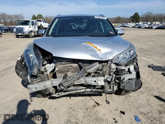 2015 Honda CR-V EX-L with VIN 2HKRM4H74FH705495, listed as a Copart auction lot 43537685 with Not Provided miles and Salvage Title. Bid and sale history available at carsss.com. Image 5.