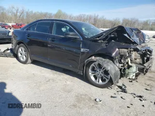 2014 Ford Taurus SEL with VIN 1FAHP2E88EG179093, listed as a Copart auction lot 50060975 with 198,096 mi miles and Salvage Title. Bid and sale history available at carsss.com. Image 4.