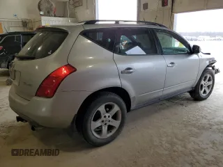 2004 Nissan Murano SE z VIN JN8AZ08W24W322732, wystawiony jako Copart lot #48995645 z przebiegiem 132 402 mil mil oraz Szkoda całkowita • Salvage title. Historia ofert i sprzedaży dostępna na DreamBid. Obrazek 3.