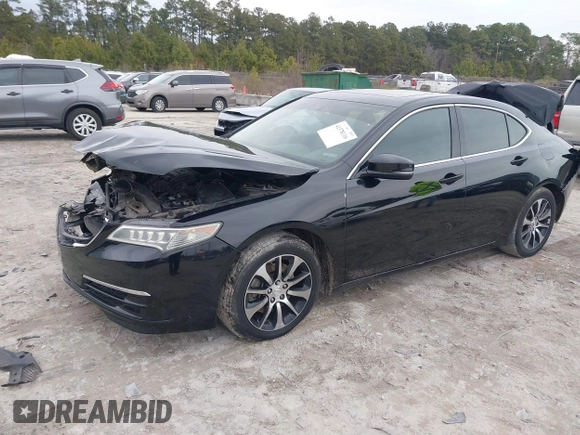 2017 Acura TLX with VIN 19UUB1F3XHA006883, listed as a IAAI auction lot 41378116 with 113,469 mi miles. Bid and sale history available at carsss.com. Image 17.
