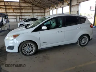 2013 Ford C-Max SE z VIN 1FADP5AU2DL505737, wystawiony jako Copart lot #57711775 z przebiegiem 137 186 mil mil oraz Czysty tytuł • Clean title. Historia ofert i sprzedaży dostępna na DreamBid. Obrazek 1.