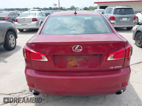 2012 Lexus IS 250 with VIN JTHBF5C23C5170960, listed as a IAAI auction lot 42280086 with 163,501 mi miles and . Bid and sale history available at DreamBid. Image 16.