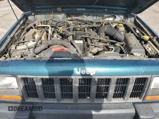 1998 Jeep Cherokee Sport with VIN 1J4FJ68S9WL249365, listed as a Copart auction lot 58896155 with 344,530 mi miles and Clean title. Bid and sale history available at DreamBid. Image 12.