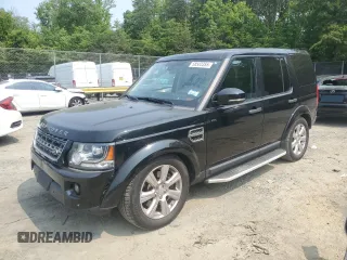 2015 Land Rover LR4 HSE with VIN SALAG2V64FA767807, listed as a Copart auction lot 58503355 with 114,886 mi miles and Salvage title. Bid and sale history available at DreamBid. Image 1.