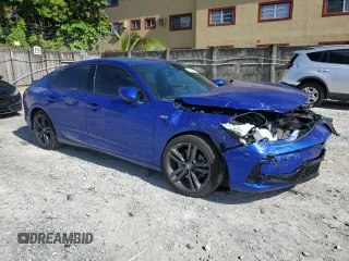 2024 Acura Integra w/A-Spec Package with VIN 19UDE4H33RA007915, listed as a Copart auction lot 60478095 with 15,897 mi miles and Salvage title. Bid and sale history available at DreamBid. Image 4.