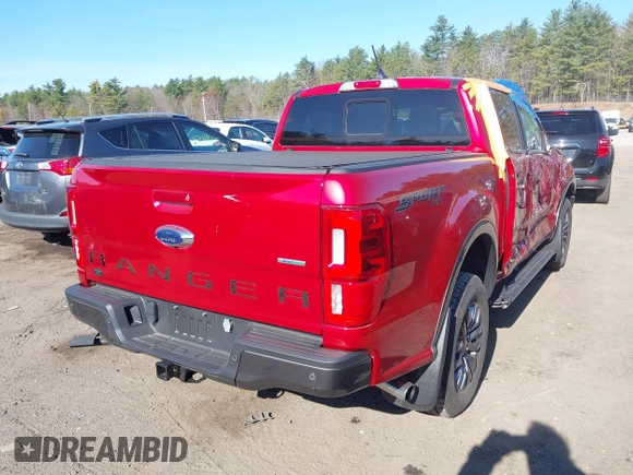 2020 Ford Ranger XL with VIN 1FTER4FH4LLA46627, listed as a IAAI auction lot 42013520 with 10,182 mi miles and . Bid and sale history available at DreamBid. Image 4.