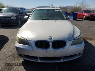 2005 BMW 5 Series 530i with VIN WBANA73515CR57307, listed as a Copart auction lot 52162165 with 197,467 mi miles and Clean Title. Bid and sale history available at DreamBid. Image 5.