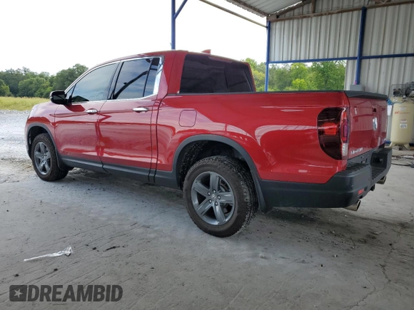 2022 Honda Ridgeline RTL-E z VIN 5FPYK3F72NB028692, wystawiony jako Copart lot #66997505 z przebiegiem 9 337 mil mil oraz Czysty tytuł • Clean title. Historia ofert i sprzedaży dostępna na DreamBid. Obrazek 2.
