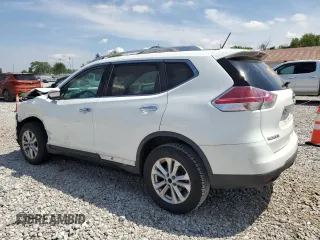 2016 Nissan Rogue SV z VIN KNMAT2MV8GP640701, wystawiony jako Copart lot #57588655 z przebiegiem Nie podano mil oraz Szkoda całkowita • Salvage title. Historia ofert i sprzedaży dostępna na DreamBid. Obrazek 2.