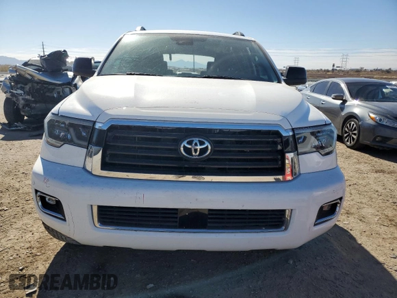 2019 Toyota Sequoia SR5 with VIN 5TDBY5G17KS173639, listed as a Copart auction lot 88519285 with 58,360 mi miles and Salvage Title. Bid and sale history available at carsss.com. Image 5.