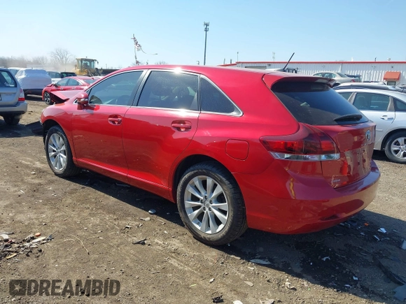 2014 Toyota Venza LE with VIN 4T3ZA3BB0EU081363, listed as a IAAI auction lot 41769806 with 122,250 mi miles. Bid and sale history available at carsss.com. Image 3.