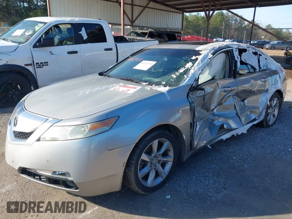 2010 Acura TL Tech with VIN 19UUA8F52AA004189, listed as a IAAI auction lot 41322733 with 235,735 mi miles. Bid and sale history available at carsss.com. Image 17.