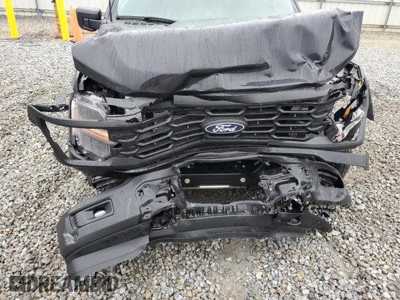 2024 Ford F-150 STX with VIN 1FTFW2L52RFB08450, listed as a Copart auction lot 44834165 with 15,026 mi miles and Salvage Title. Bid and sale history available at carsss.com. Image 11.
