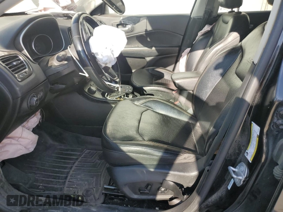 2018 Jeep Compass Limited with VIN 3C4NJDCB3JT341632, listed as a Copart auction lot 60915205 with Not provided miles and Salvage title. Bid and sale history available at DreamBid. Image 7.