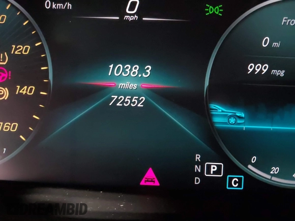2020 Mercedes-Benz C 300 with VIN WDDWF8EB4LR563818, listed as a IAAI auction lot 41494813 with 72,552 mi miles and . Bid and sale history available at DreamBid. Image 15.