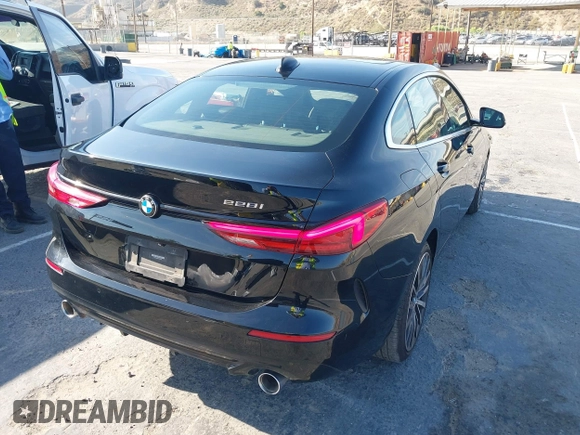 2021 BMW 2 Series 228i with VIN WBA53AK02M7H51551, listed as a IAAI auction lot 42466137 with 39,546 mi miles and . Bid and sale history available at DreamBid. Image 4.