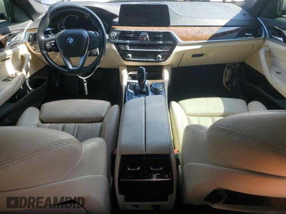 2017 BMW 5 Series 530i with VIN WBAJA5C36HG456508, listed as a Copart auction lot 51534555 with Not Provided miles and Salvage Title. Bid and sale history available at DreamBid. Image 8.
