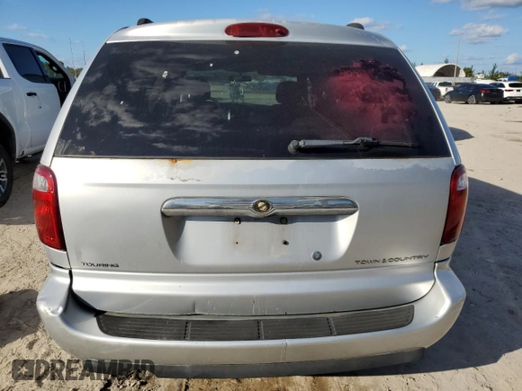 2006 Chrysler Town & Country LWB Touring with VIN 2A4GP54L06R843894, listed as a Copart auction lot 77831814 with 145,253 mi miles and Salvage Title. Bid and sale history available at carsss.com. Image 6.