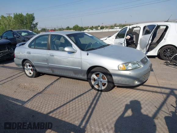 2002 Nissan Sentra GXE z VIN 3N1CB51DX2L663011, wystawiony jako IAAI lot #42533399 z przebiegiem 176 956 mil mil oraz . Historia ofert i sprzedaży dostępna na DreamBid. Obrazek 1.