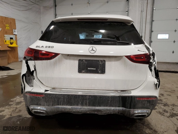 2023 Mercedes-Benz GLA with VIN W1N4N4HB6PJ501987, listed as a Copart auction lot 47361315 with 15,224 mi miles and Salvage Title. Bid and sale history available at carsss.com. Image 6.