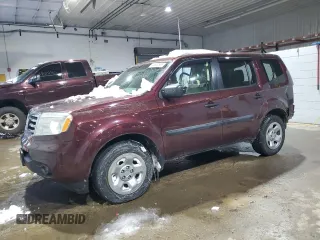 2014 Honda Pilot LX with VIN 5FNYF4H25EB008957, listed as a Copart auction lot 44562835 with 151,054 mi miles and Salvage Title. Bid and sale history available at carsss.com. Image 1.