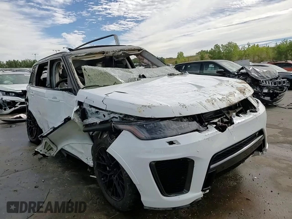 2019 Land Rover Range Rover Sport SVR with VIN SALWZ2SE7KA837743, listed as a Copart auction lot 71021264 with Not Provided miles and Salvage Title. Bid and sale history available at DreamBid. Image 15.