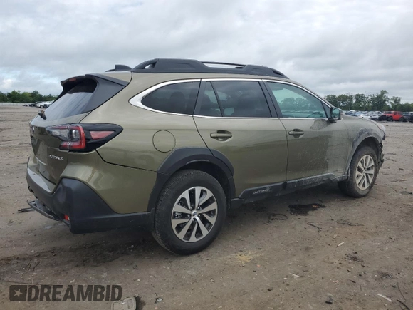 2025 Subaru Outback Premium with VIN 4S4BTADC9S3177573, listed as a Copart auction lot 57446915 with 3,005 mi miles and Salvage title. Bid and sale history available at DreamBid. Image 3.