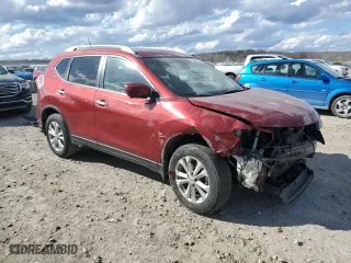 2016 Nissan Rogue S with VIN KNMAT2MVXGP618862, listed as a Copart auction lot 50048135 with 134,603 mi miles and Salvage Title. Bid and sale history available at carsss.com. Image 4.
