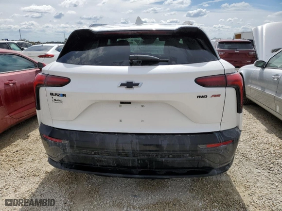 2024 Chevrolet Blazer EV eAWD RS with VIN 3GNKDCRJ5RS270851, listed as a Copart auction lot 74285074 with 148 mi miles and Non Repairable. Bid and sale history available at carsss.com. Image 6.