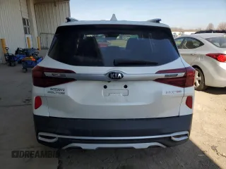 2021 Kia Seltos SX z VIN KNDETCA23M7082933, wystawiony jako Copart lot #49069285 z przebiegiem 31 655 mil mil oraz Szkoda całkowita • Salvage title. Historia ofert i sprzedaży dostępna na DreamBid. Obrazek 6.