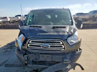 2019 Ford Transit Passenger XL with VIN 1FMZK1YG3KKA52783, listed as a Copart auction lot 47139475 with Not Provided miles and Salvage Title. Bid and sale history available at DreamBid. Image 5.
