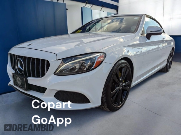 2018 Mercedes-Benz C 300 with VIN WDDWK4JB8JF615198, listed as a Copart auction lot 46745795 with 106,638 mi miles and Clean Title. Bid and sale history available at DreamBid. Image 2.