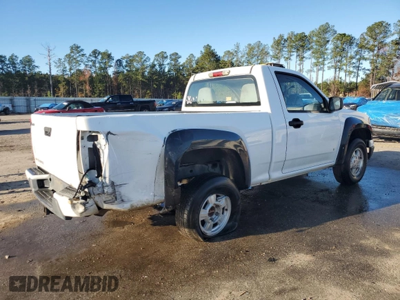 2006 Chevrolet Colorado LS z VIN 1GCCS148968304984, wystawiony jako Copart lot #84595454 z przebiegiem 208 296 mil mil oraz Szkoda całkowita • Salvage title. Historia ofert i sprzedaży dostępna na DreamBid. Obrazek 3.