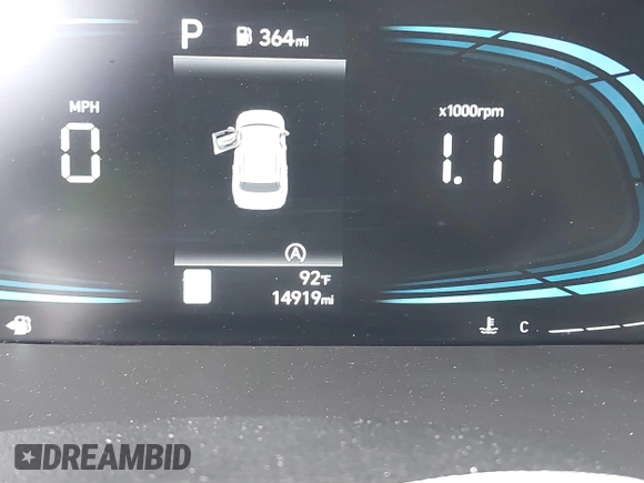 2025 Hyundai Palisade SEL z VIN KM8R2DGEXSU835072, wystawiony jako IAAI lot #42394638 z przebiegiem 14 919 mil mil oraz . Historia ofert i sprzedaży dostępna na DreamBid. Obrazek 7.