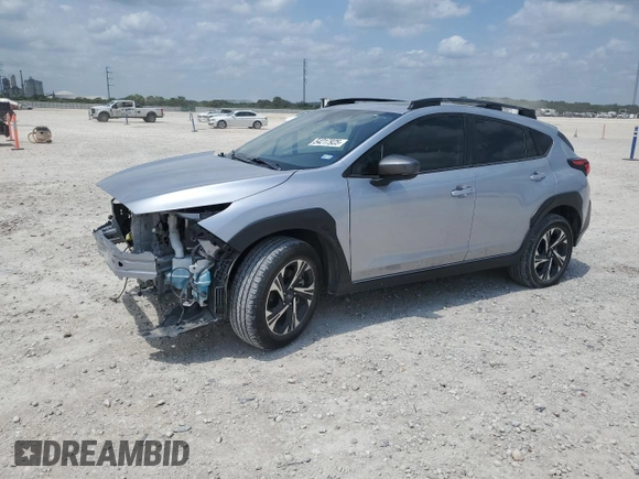 2024 Subaru Crosstrek Premium with VIN JF2GUADC7R8252759, listed as a Copart auction lot 54217925 with 28,113 mi miles and Salvage title. Bid and sale history available at DreamBid. Image 1.
