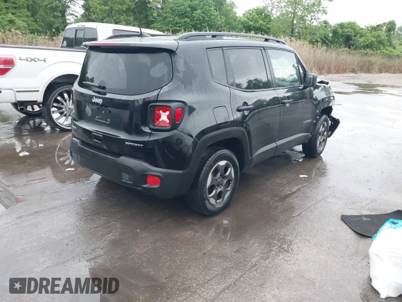 2018 Jeep Renegade Sport z VIN ZACCJBAB5JPH20959, wystawiony jako IAAI lot #42209178 z przebiegiem 133 004 mil mil oraz . Historia ofert i sprzedaży dostępna na DreamBid. Obrazek 4.