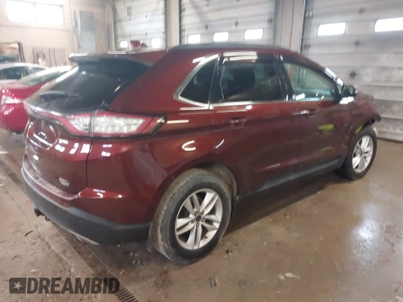 2015 Ford Edge SEL with VIN 2FMTK4J94FBB32919, listed as a IAAI auction lot 41929526 with 78,213 mi miles. Bid and sale history available at carsss.com. Image 4.