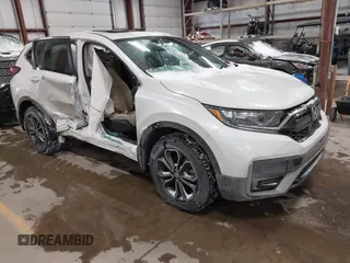 2022 Honda CR-V EX with VIN 5J6RW2H50NL003773, listed as a IAAI auction lot 41615243 with 43,818 mi miles. Bid and sale history available at carsss.com. Image 1.