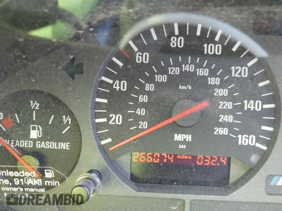 1997 BMW 3 Series M3 with VIN WBSBG9325VEY74708, listed as a IAAI auction lot 41483333 with 266,074 mi miles and . Bid and sale history available at DreamBid. Image 15.