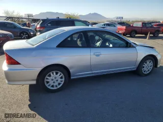 2004 Honda Civic LX with VIN 1HGEM21584L025511, listed as a Copart auction lot 73437184 with 155,461 mi miles and Salvage Title. Bid and sale history available at carsss.com. Image 3.