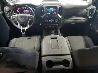 2021 Chevrolet Silverado 1500 LT Trail Boss with VIN 1GCPYFEL8MZ444404, listed as a Copart auction lot 47567215 with 10,384 mi miles and Salvage Title. Bid and sale history available at DreamBid. Image 8.